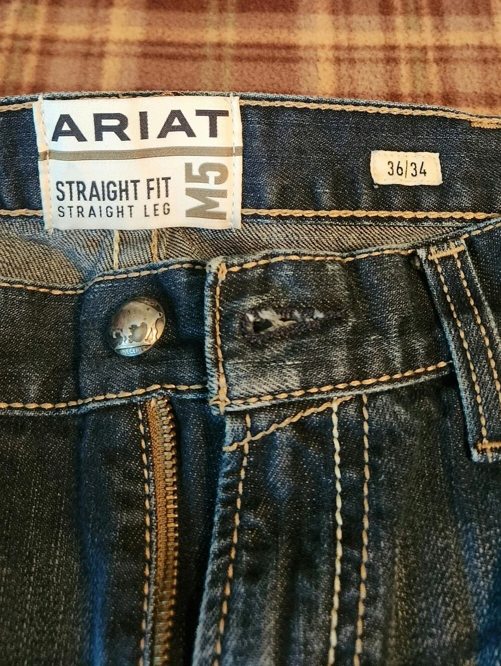 Ariat M5 Straight Fit Straight Leg, Size 36x34